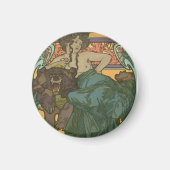 Unbenannt nach Alphonse Mucha (1902) Magnet (Vorne)