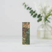 Unbenannt nach Alphonse Mucha (1902) Mini Visitenkarte (Stehend Vorderseite)