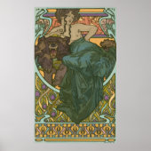 Unbenannt nach Alphonse Mucha (1902) Poster (Vorne)