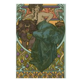 Unbenannt nach Alphonse Mucha (1902) Poster