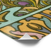 Unbenannt nach Alphonse Mucha (1902) Poster (Ecke)