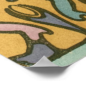 Unbenannt nach Alphonse Mucha (1902) Poster (Ecke)