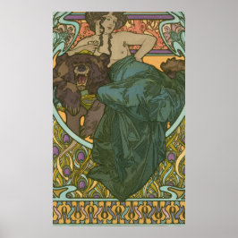 Unbenannt nach Alphonse Mucha (1902) Poster
