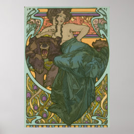 Unbenannt nach Alphonse Mucha (1902) Poster