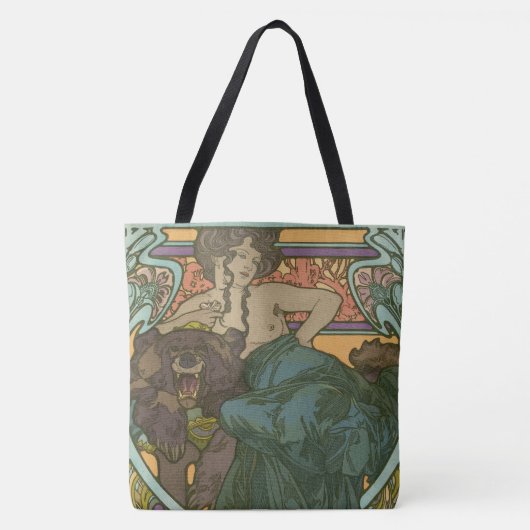 Unbenannt nach Alphonse Mucha (1902) Tasche (Vorderseite)