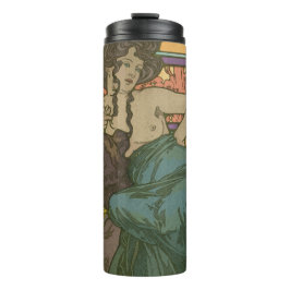Unbenannt nach Alphonse Mucha (1902) Thermosbecher