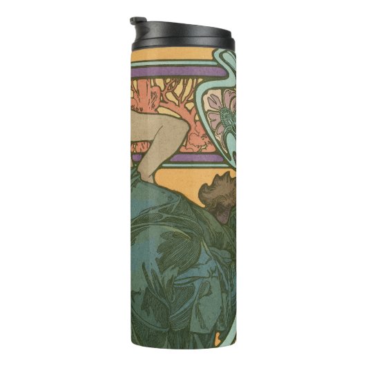 Unbenannt nach Alphonse Mucha (1902) Thermosbecher (Nach rechts gedreht)