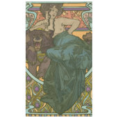 Unbenannt nach Alphonse Mucha (1902) Tischdecke (Vorderseite)