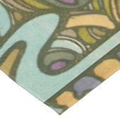 Unbenannt nach Alphonse Mucha (1902) Tischdecke (Schrägansicht)