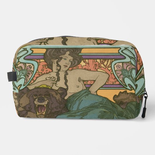 Unbenannt nach Alphonse Mucha (1902) Waschbeutel (Vorderseite)