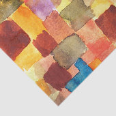 Unbenannt nach Paul Klee Abstrakt Art Decoupage Seidenpapier (Ausschnitt)