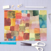 Unbenannt nach Paul Klee Abstrakt Art Decoupage Seidenpapier (Handwerk)