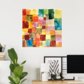 Unbenannt nach Paul Klee Poster (Heimbüro)