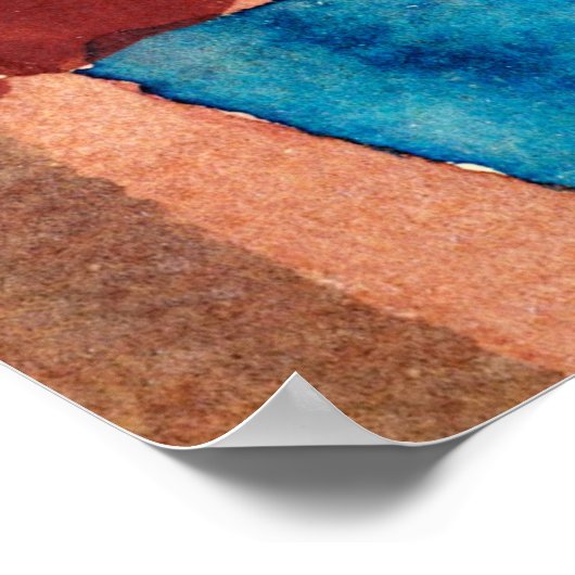 Unbenannt nach Paul Klee Poster (Ecke)