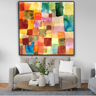 Unbenannt nach Paul Klee Poster