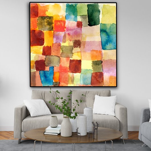 Unbenannt nach Paul Klee Poster