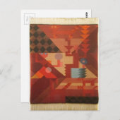 Unbenannt nach Sophie Taeuber-Arp Postkarte (Vorne/Hinten)