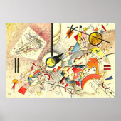 Unbenannt nach Wassily Kandinsky 1923 Poster (Vorne)