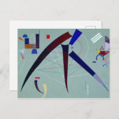 Unbenannt nach Wassily Kandinsky 1941 Postkarte (Vorne/Hinten)