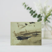 Unbenannt oder: Evocation of a Island, 1870 Postkarte (Stehend Vorderseite)