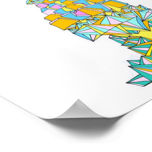 "Unbenannt" Poster (Ecke)