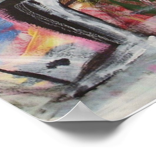 unbenannt (Rauschen) Poster (Ecke)