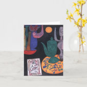 Unbenannt (Stillleben) von Paul Klee, Abstrakte Ku Karte (Gelbe Blume)