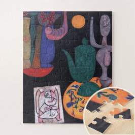 Unbenannt (Stillleben) von Paul Klee, Abstrakte Ku Puzzle