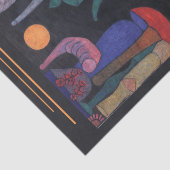 Unbenannt (Stillleben) von Paul Klee, Abstrakte Ku Seidenpapier (Ausschnitt)