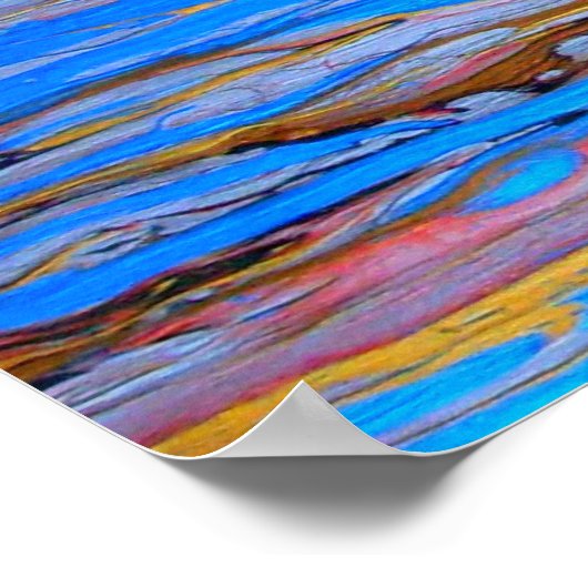 "Unbenannt" von Michael Crozz Poster (Ecke)