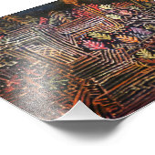 Unbenannt (Wiederaufbau), Paul Klee Abstrakte Kuns Fotodruck (Ecke)