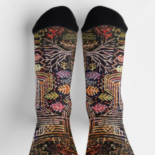 Unbenannt (Wiederaufbau), Paul Klee Abstrakte Kuns Socken
