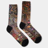 Unbenannt (Wiederaufbau), Paul Klee Abstrakte Kuns Socken (Rechts)