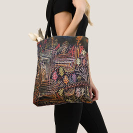 Unbenannt (Wiederaufbau), Paul Klee Abstrakte Kuns Tasche