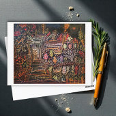 Unbenannt (Wiederaufbau) von Paul Klee 1926 Postkarte