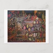 Unbenannt (Wiederaufbau) von Paul Klee 1926 Postkarte (Vorderseite)