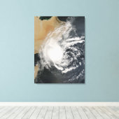 Unbenannter tropischer Zyklon Leinwanddruck (Insitu (Holzboden))