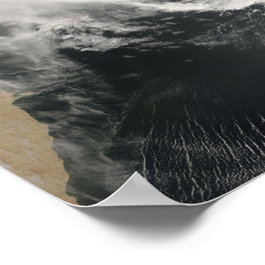 Unbenannter tropischer Zyklon Poster (Ecke)