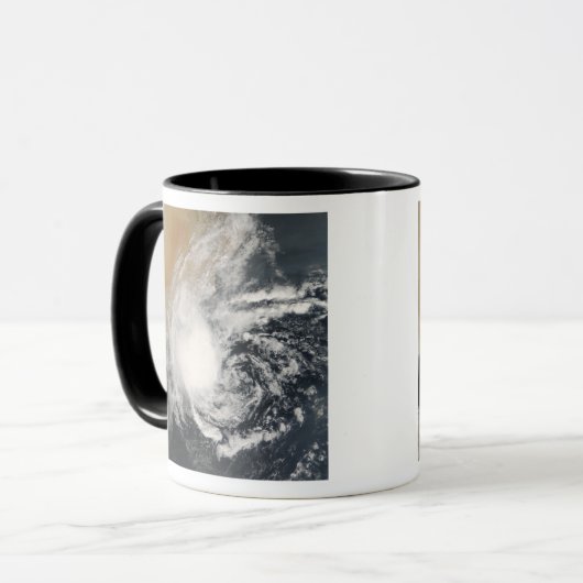 Unbenannter tropischer Zyklon Tasse (Vorderseite Links)