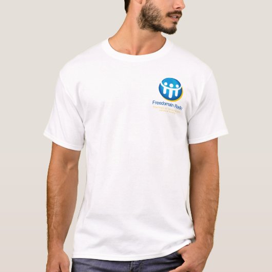 "Unbequeme Ruhe-" T - Shirt FDR (Vorderseite)