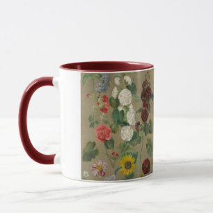 Unberechtigt (Blumen) (Öl an Bord) Tasse