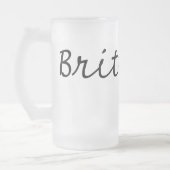 Unberechtigt, Bretagne, Chris Mattglas Bierglas (Links)