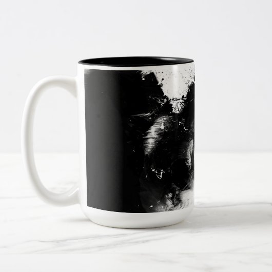 unberechtigt zweifarbige tasse (Links)