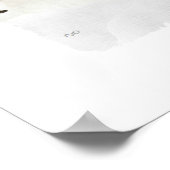 unberechtigte Arbeiten über Papier Poster (Ecke)