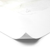 unberechtigte Arbeiten über Papier Poster (Ecke)
