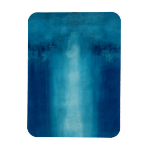 Unberechtigte blaue Malerei 1995 Magnet