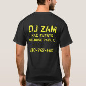 Unberechtigter T - Shirt (Rückseite)