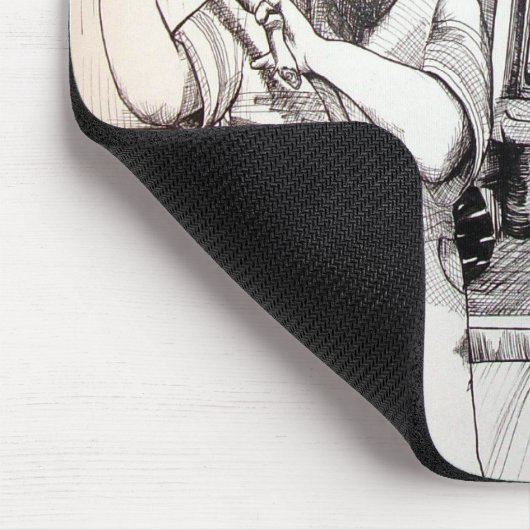 Unberechtigtes Mousepad (Ecke)