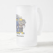 Unberührbare Tabellen Mattglas Bierglas (VorderseiteRechts)