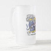 Unberührbare Tabellen Mattglas Bierglas (Vorderseite Links)